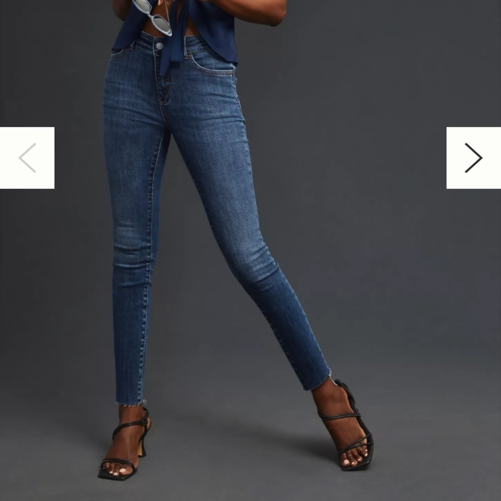 Anthropologie Pilcro High Rise Skinny Jeans